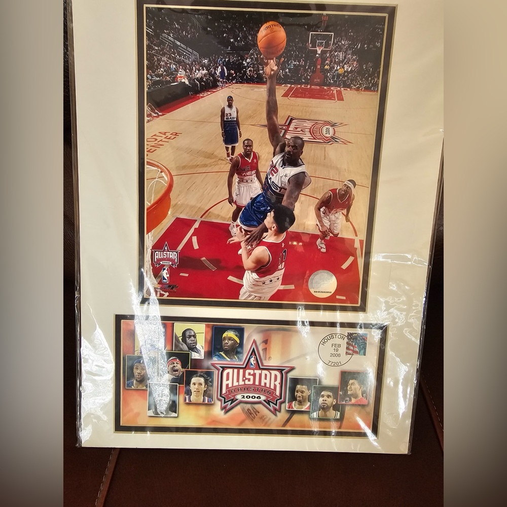 Allstar Game Shaq and LeBron Collectors Item